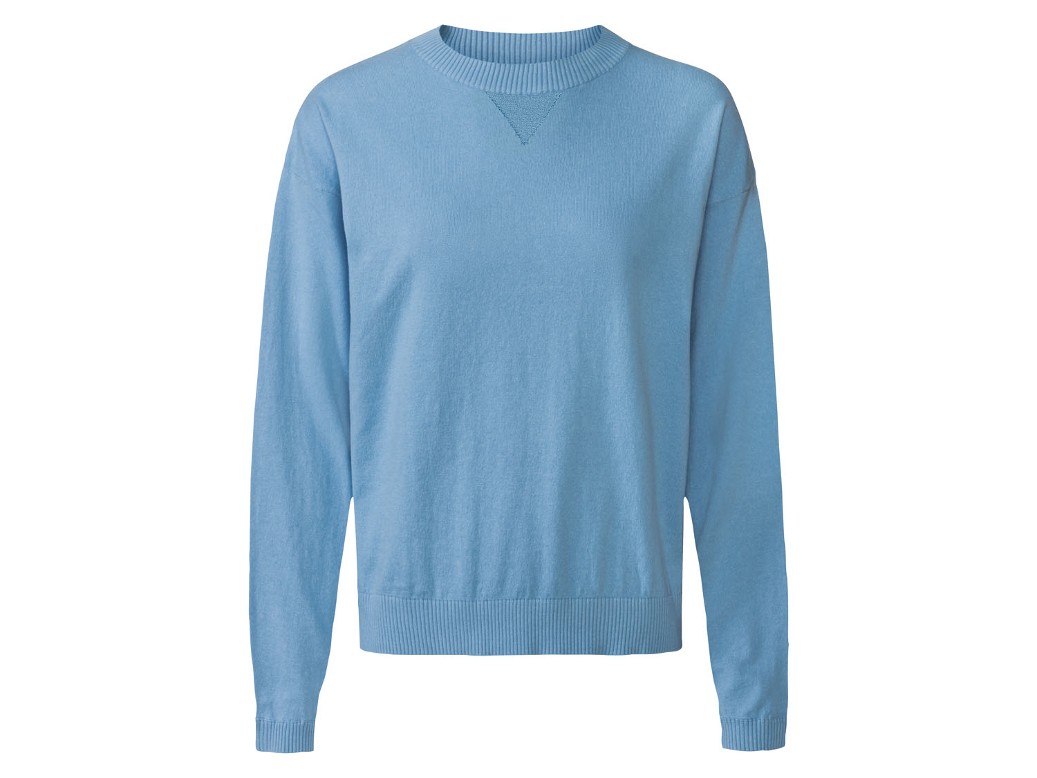 esmara Sweter damski, z obniżoną linią ramion XS 32/34, Niebieski