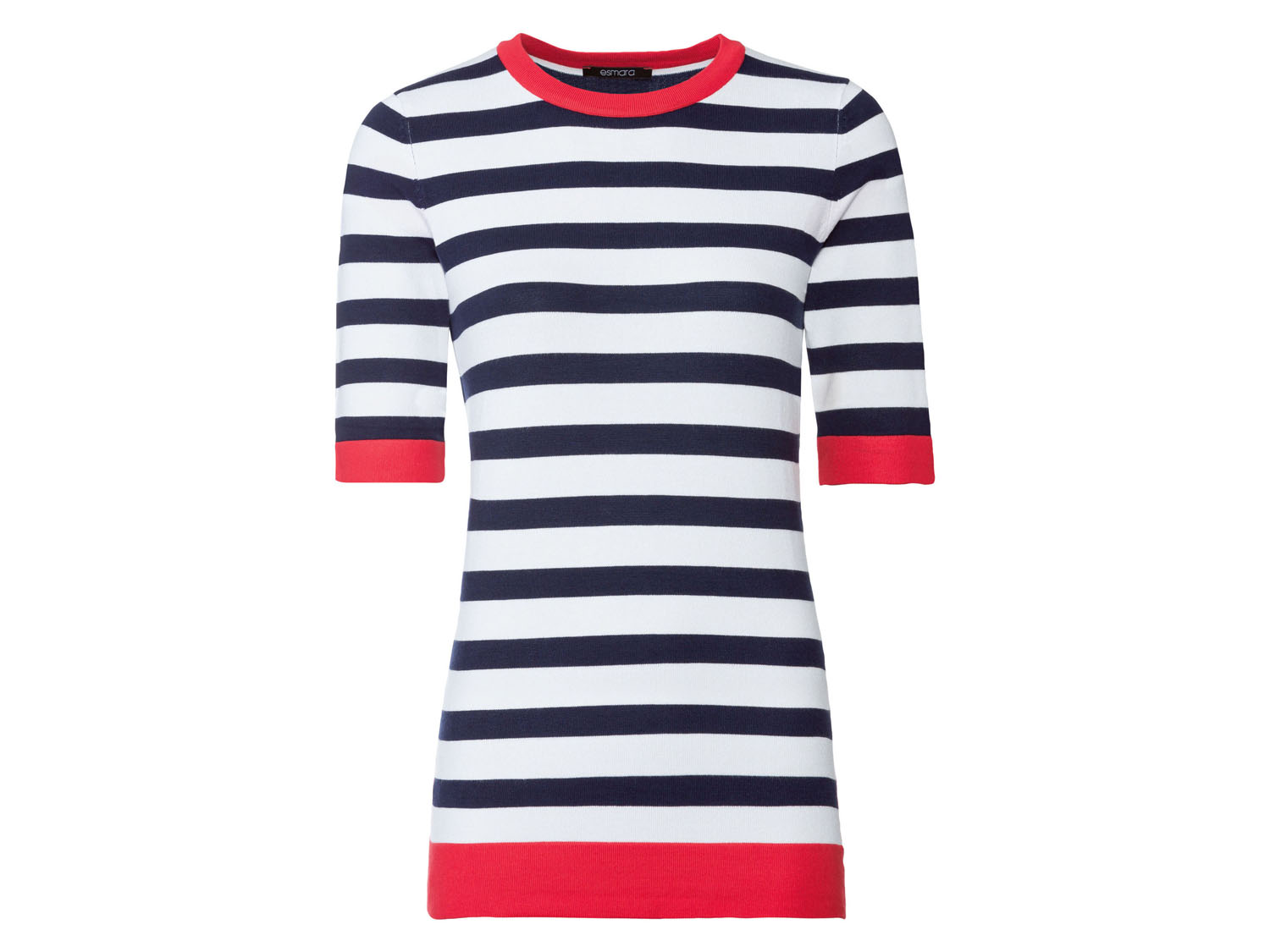 esmara Sweter damski z dzianiny, 1 sztuka W paski, L44/46