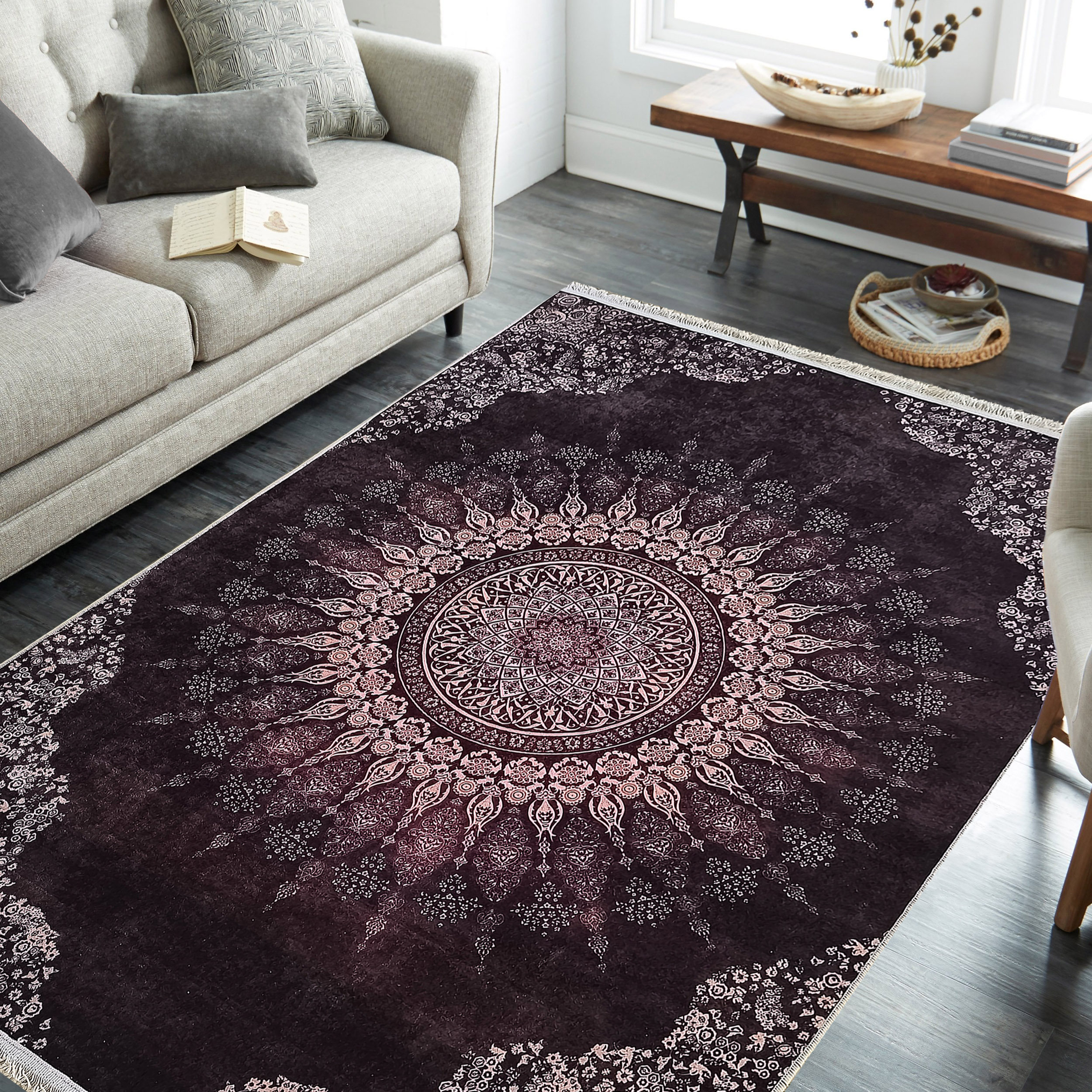 Dywan - 80 x 150 cm - Wielokolorowy - Nowoczesny - Dywanopol