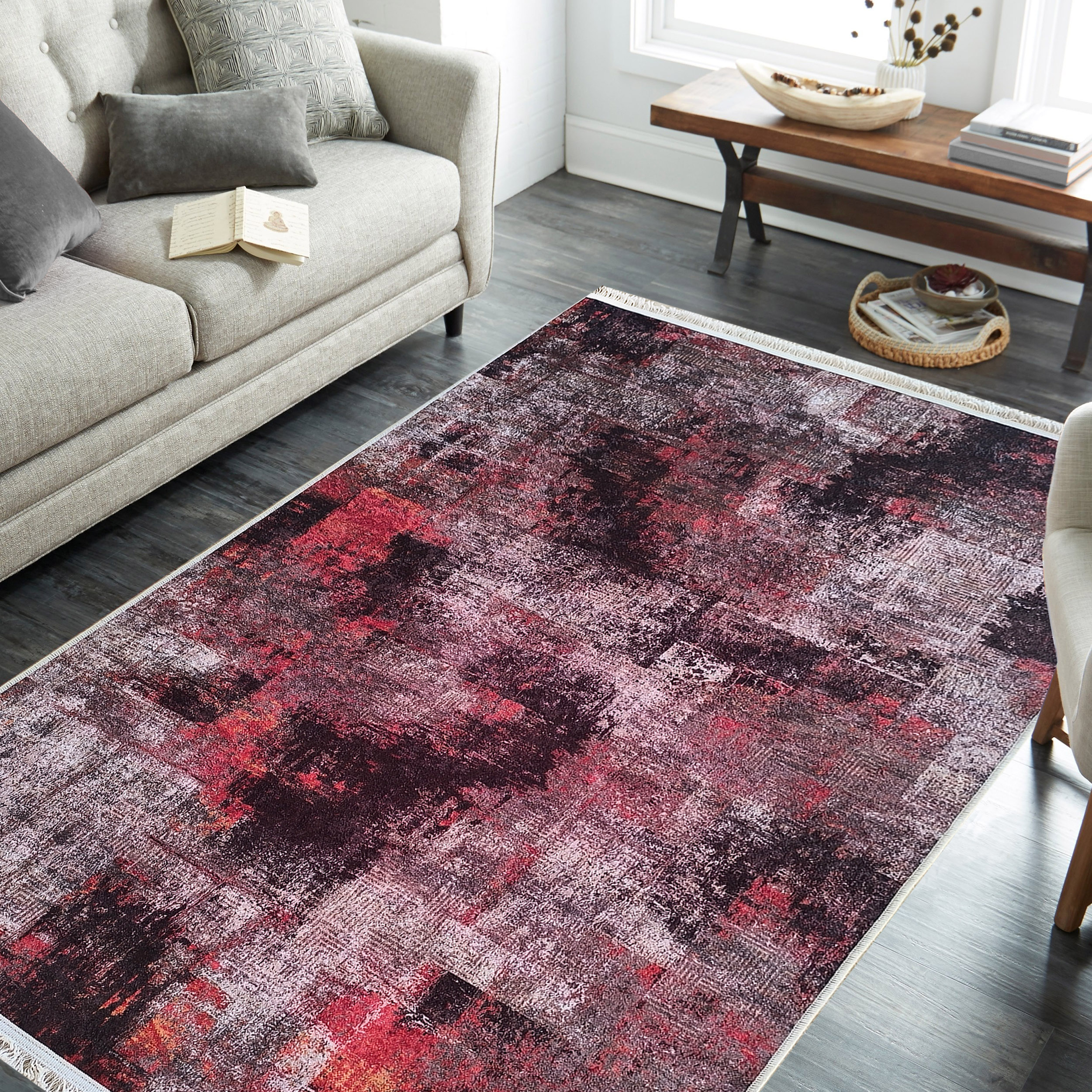 Dywan - 160 x 220 cm - Wielokolorowy - Nowoczesny - Dywanopol