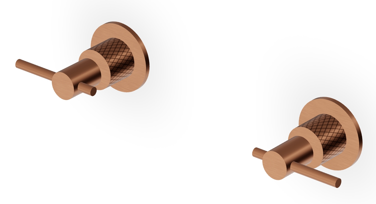Darmowa Dostawa - Bateria prysznicowa podtynkowa miedź Zucchetti Helm ZHL738XP91G3