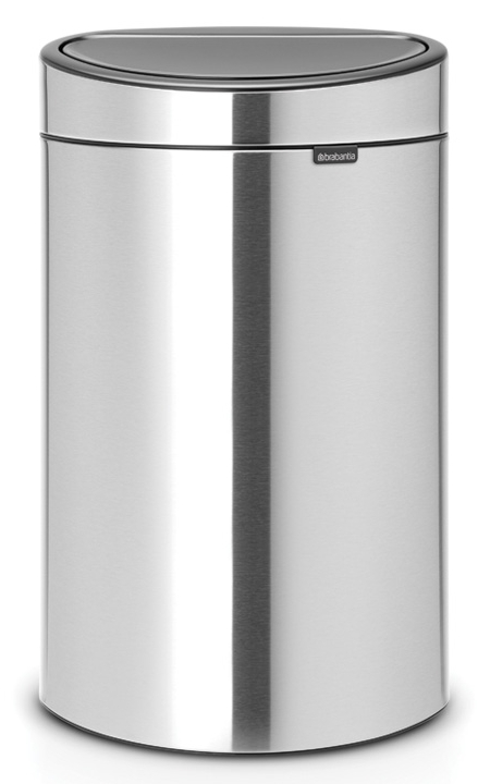 Darmowa Dostawa - Kosz na śmieci 40 l stal Brabantia Touch Bin 114809