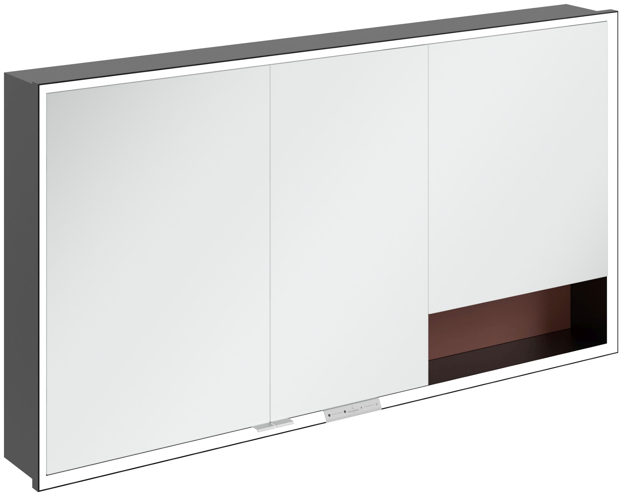 Darmowa Dostawa - Szafka 140x16.8x75 cm z lustrem czerwona Villeroy & Boch My View+ B48214AH