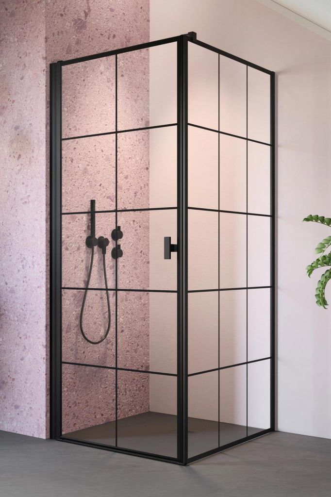 Darmowa Dostawa - Ścianka prysznicowa 70 cm Radaway Nes Black 100890705455