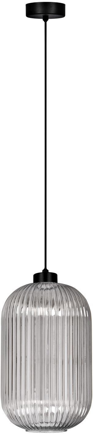 Darmowa Dostawa - Lampa wisząca 1x15 W czarna-grafitowa Kaja Silva K5751