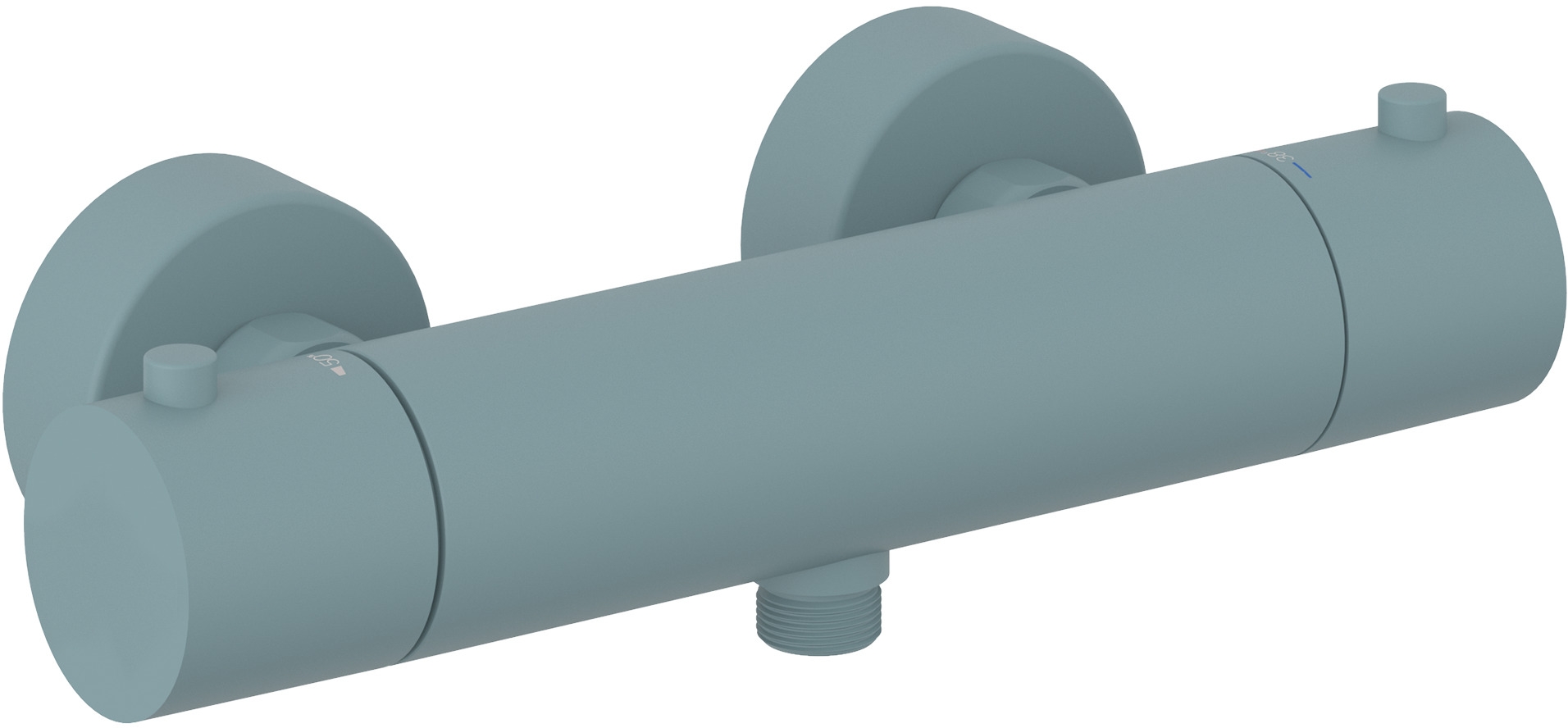 Darmowa Dostawa - Bateria prysznicowa ścienna z termostatem Kludi Objekta 35200O338