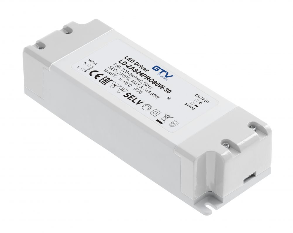 Darmowa Dostawa - Zasilacz GTV LDZAS24PRO80W30