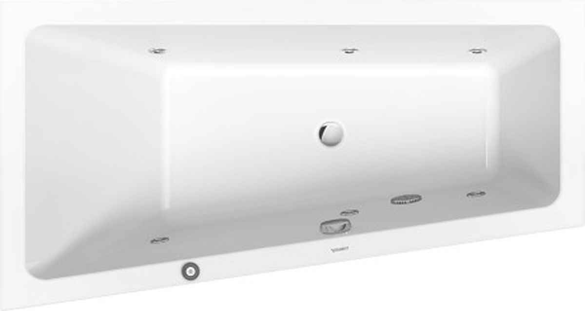 Darmowa Dostawa - Wanna z hydromasażem 150x80 cm narożna asymetryczna Duravit No. 1 760504000JP1000