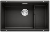 Darmowa Dostawa - Zlewozmywak granitowy 70x40 cm czarny Blanco Subline 700-U Level 526004