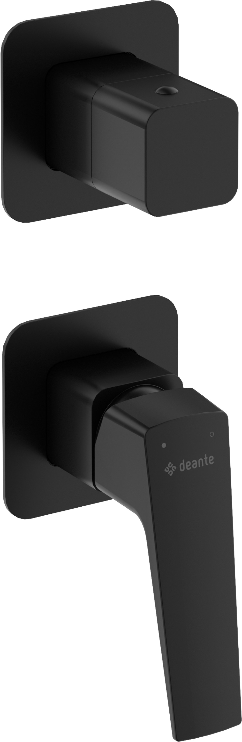 Darmowa Dostawa - Bateria wannowo-prysznicowa podtynkowa czarna Deante Blur BQLN44P