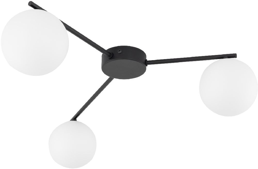 Darmowa Dostawa - Lampa podsufitowa 3x8 W czarna TK Lighting Elton 10261