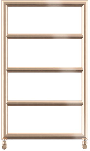 Darmowa Dostawa - Grzejnik łazienkowy drabinkowy 80x50 cm beżowy/brązowy Zehnder Pera PER080050N213