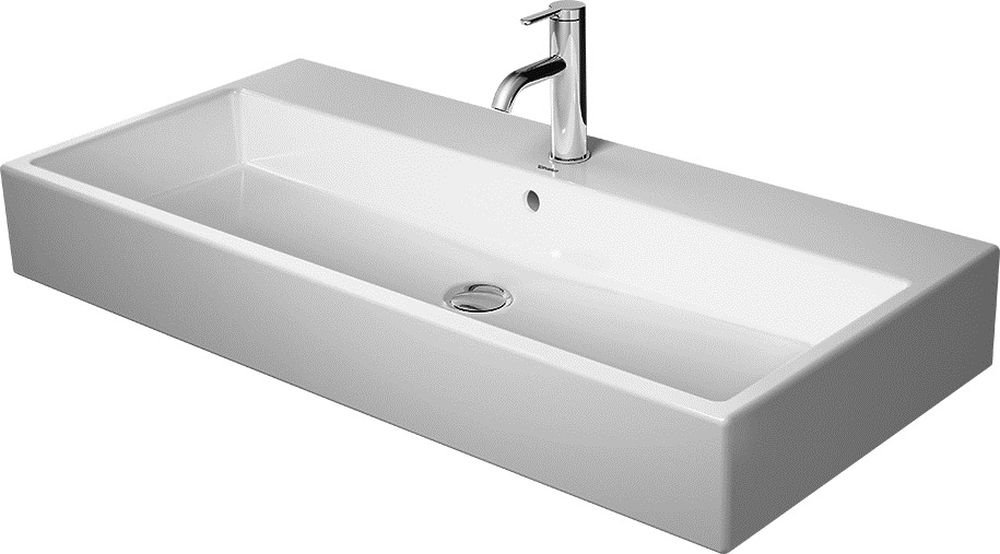 Darmowa Dostawa - Umywalka 100x47 cm prostokątna ścienna-meblowa biała Duravit Vero Air 2350100071