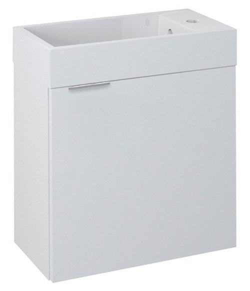 Darmowa Dostawa - Szafka 49.5x24.5x50 cm podumywalkowa wisząca biała Sapho Latus LT4103030