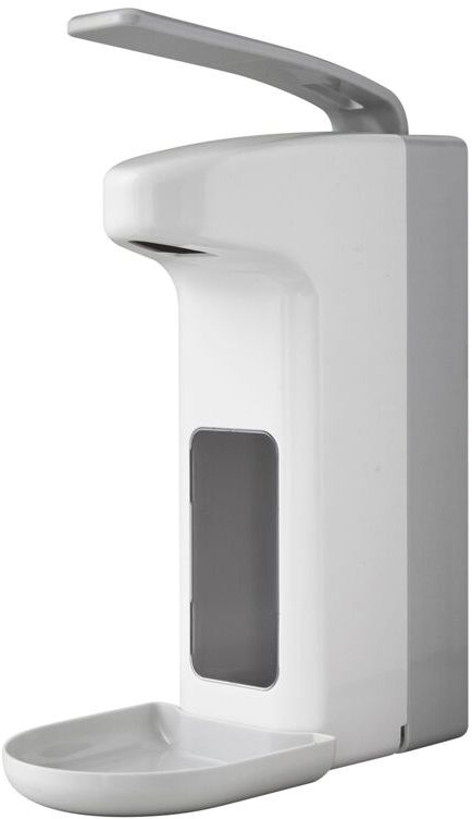 Darmowa Dostawa - Dozownik łokciowy 500 ml biały-szary Faneco MED500PBWG