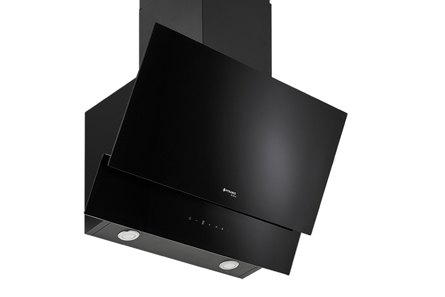 Darmowa Dostawa - Okap kuchenny 60 cm kominowy czarny Pyramis Livelo 065041501