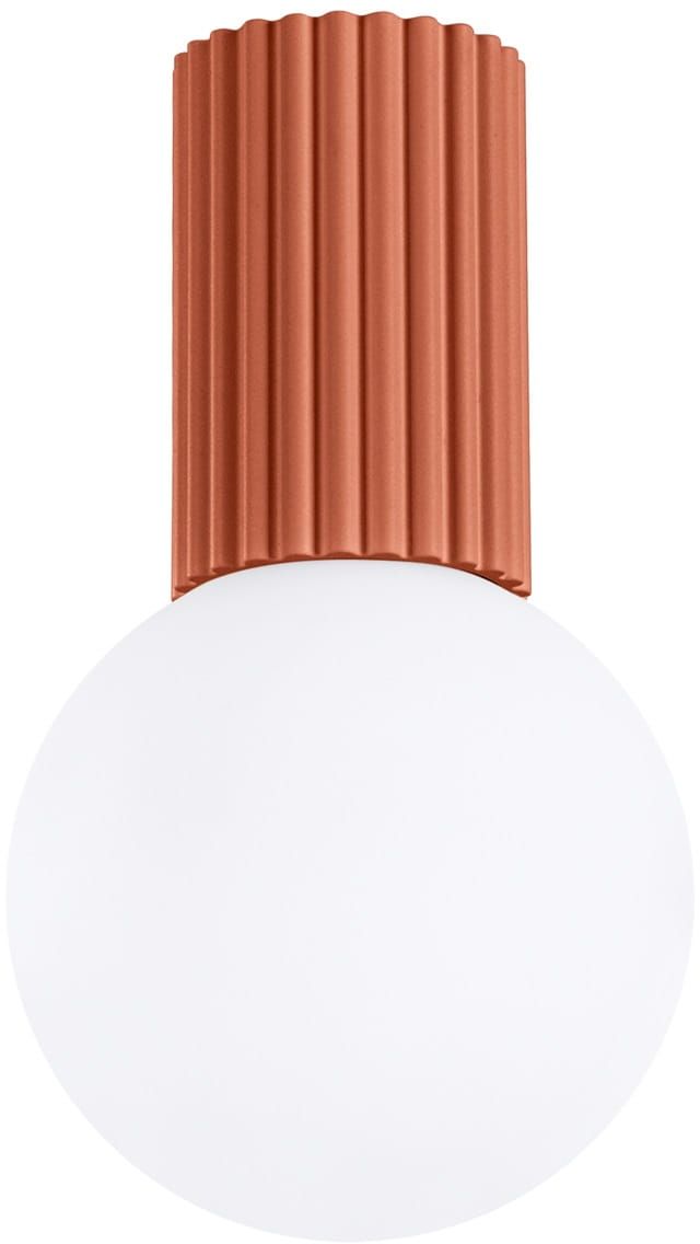 Darmowa Dostawa - Lampa podsufitowa 1x8 W biała-czerwona Sollux Lighting Halo SL1728