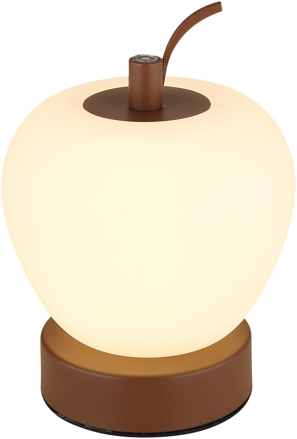 Darmowa Dostawa - Lampa stołowa 1x2 W biała-brązowa Globo Lighting Evalina 21011