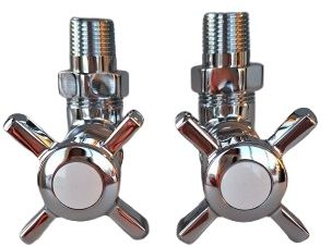 Darmowa Dostawa - Zawór grzejnikowy chrom Imers Retro A00343