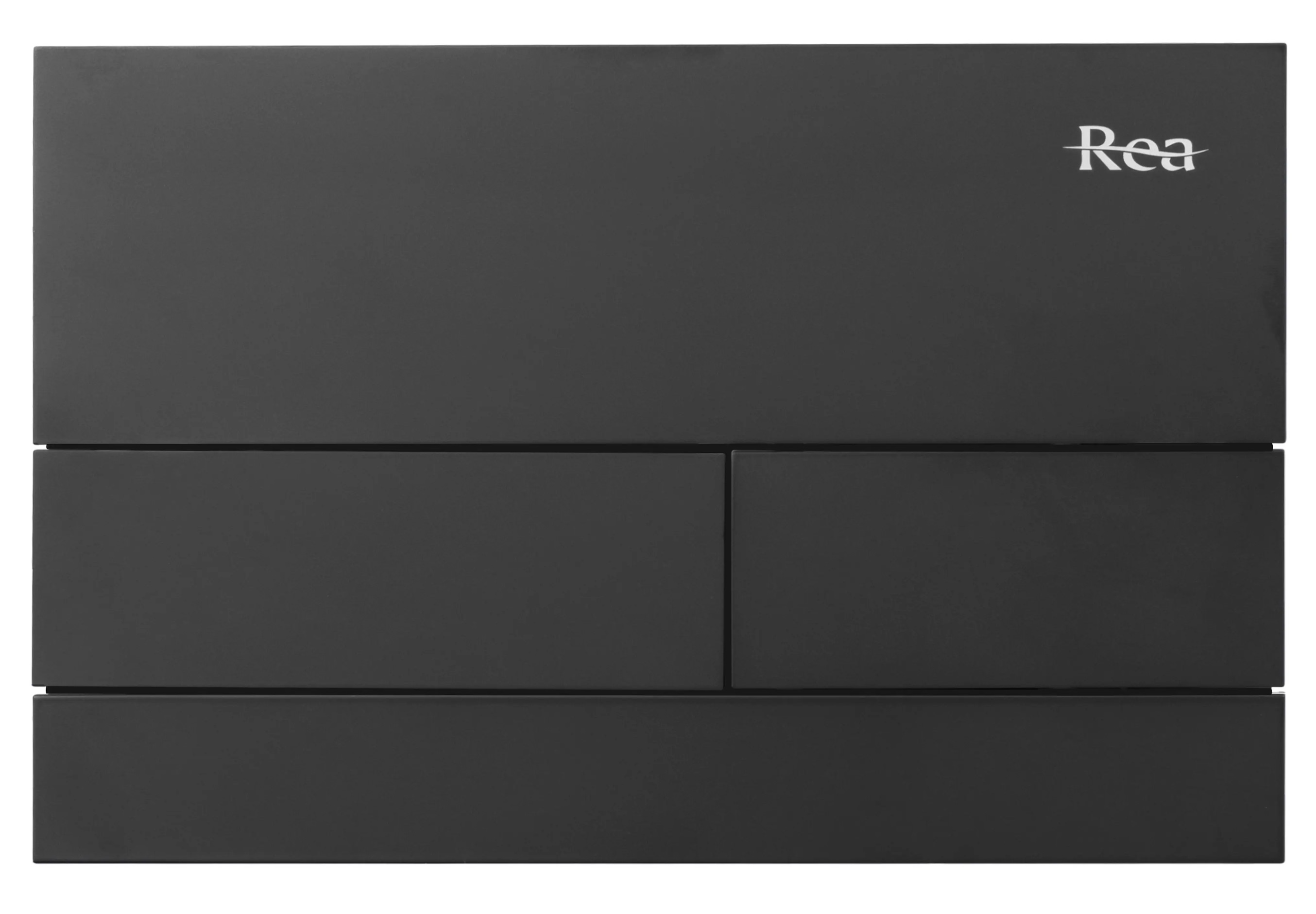 Darmowa Dostawa - Przycisk spłukujący do wc czarny Rea T Steel REAE0056