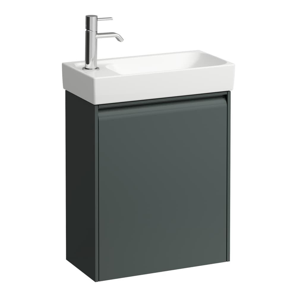 Darmowa Dostawa - Szafka 43.5x34x51.5 cm podumywalkowa wisząca szara Laufen Meda H4215510112661