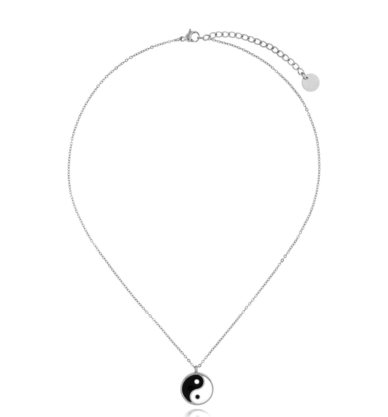 Naszyjnik srebrny Yin and yang - By Dziubeka