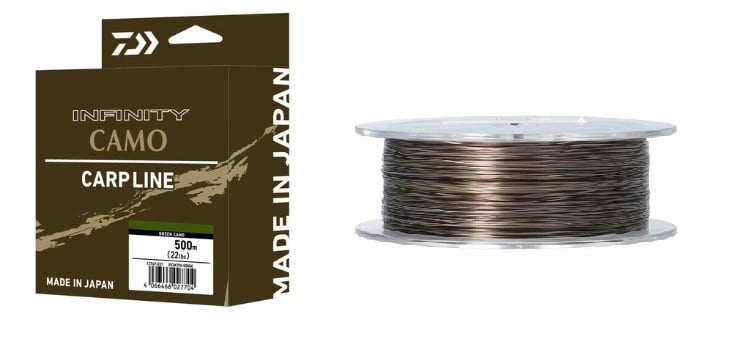 Daiwa Żyłka Infinity Brown Camo 0,41mm 500m