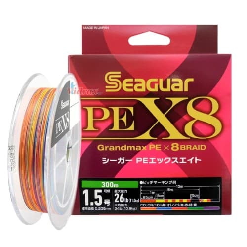 Seaguar Plecionka Grandmax X8 150m PE#0.6 0,128mm