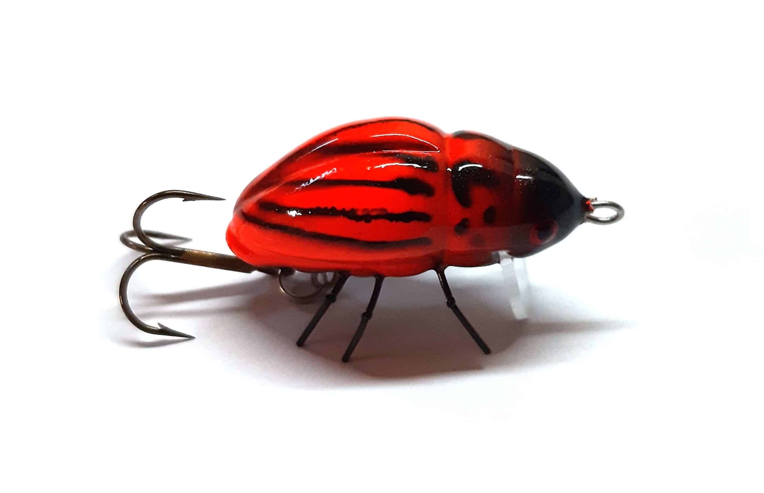 Microbait Wobler Smużak Colorado Beetle 2,4cm Fluo Orange