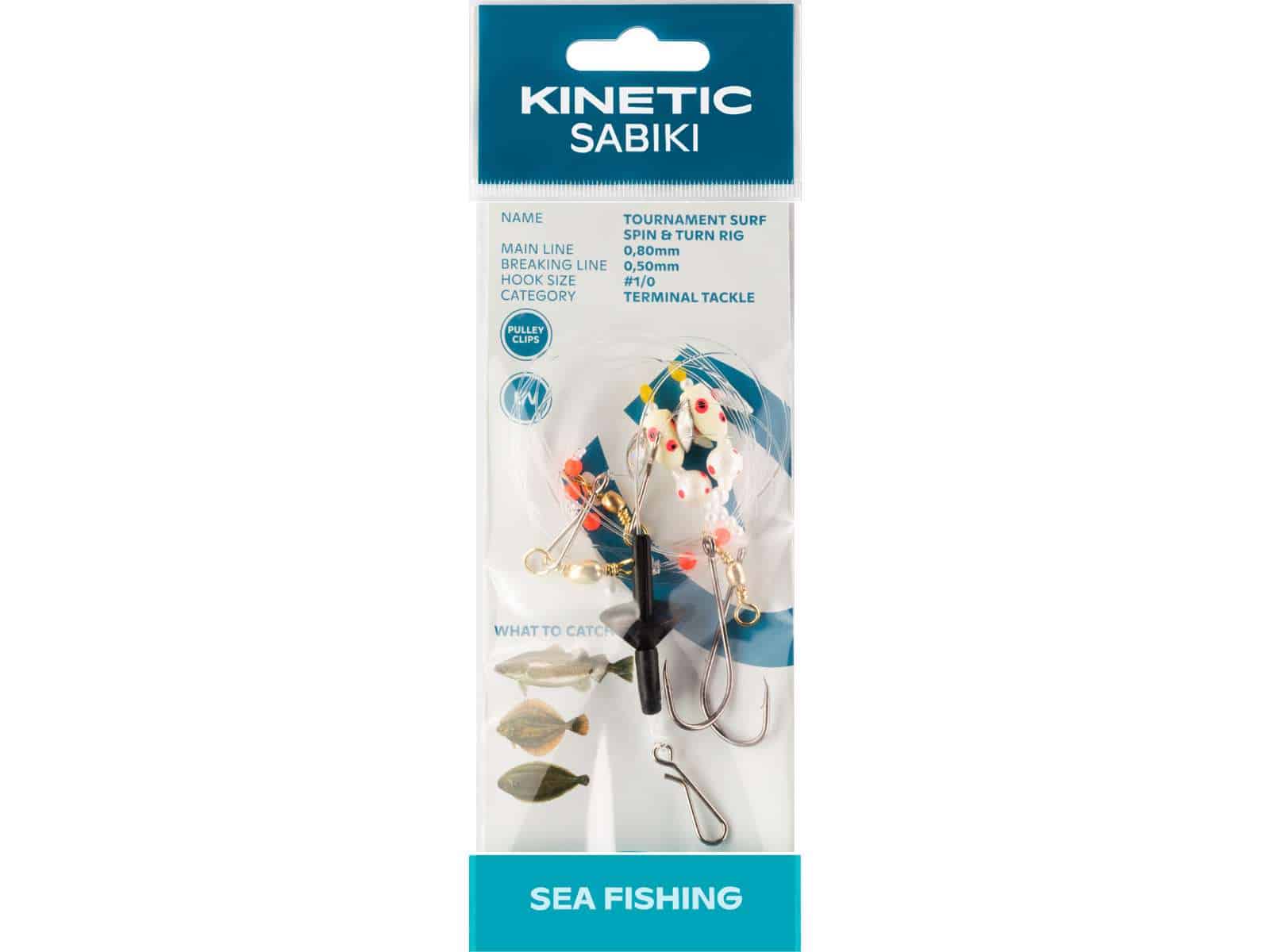 Kinetic Przywieszka surfcastingowa tournament spin&turn Rozm 1/0 Pearl