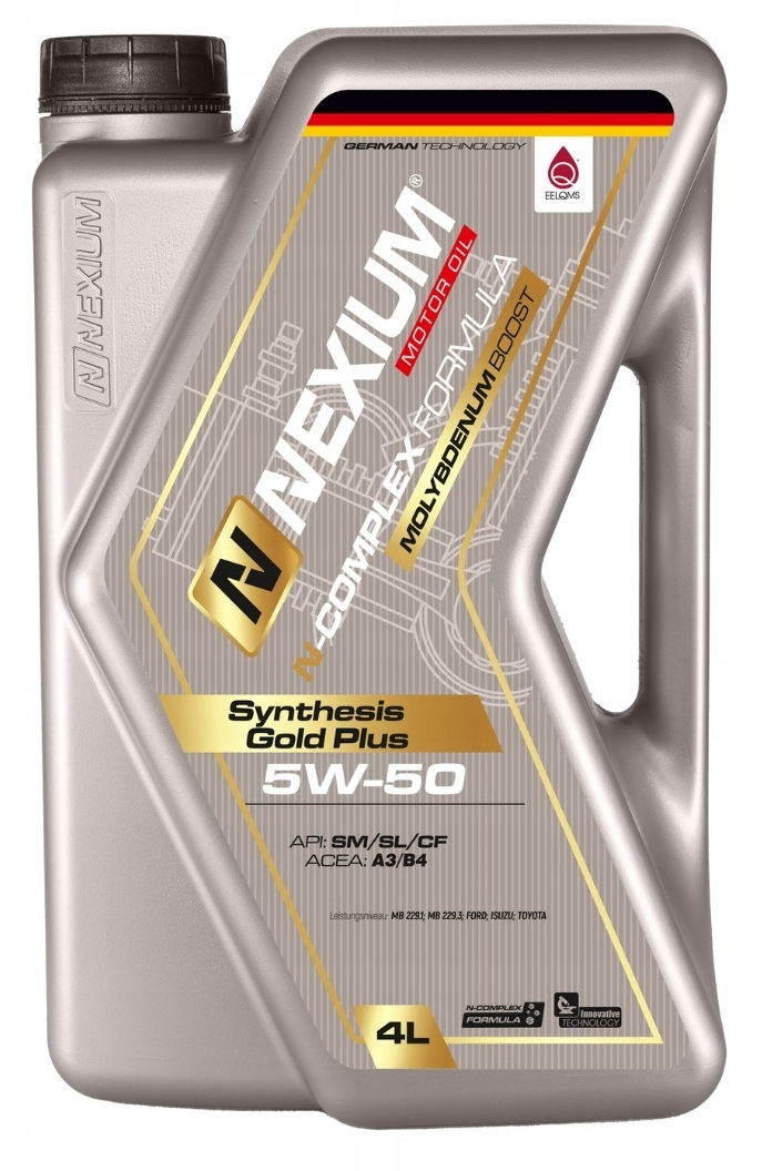 NEXIUM SYNTHESIS GOLD SM SL CF 5W50 4L - Petrostar