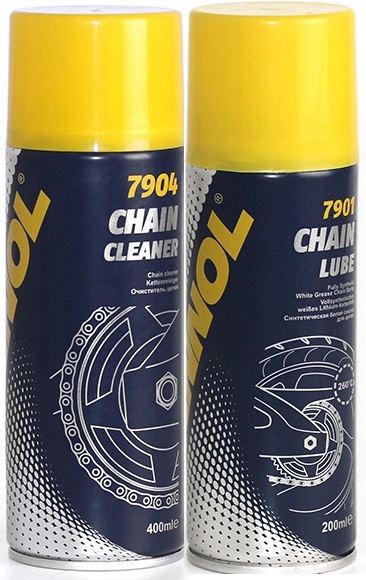 MANNOL ZESTAW DO ŁAŃCUCHA SMAR+SPRAY - Petrostar