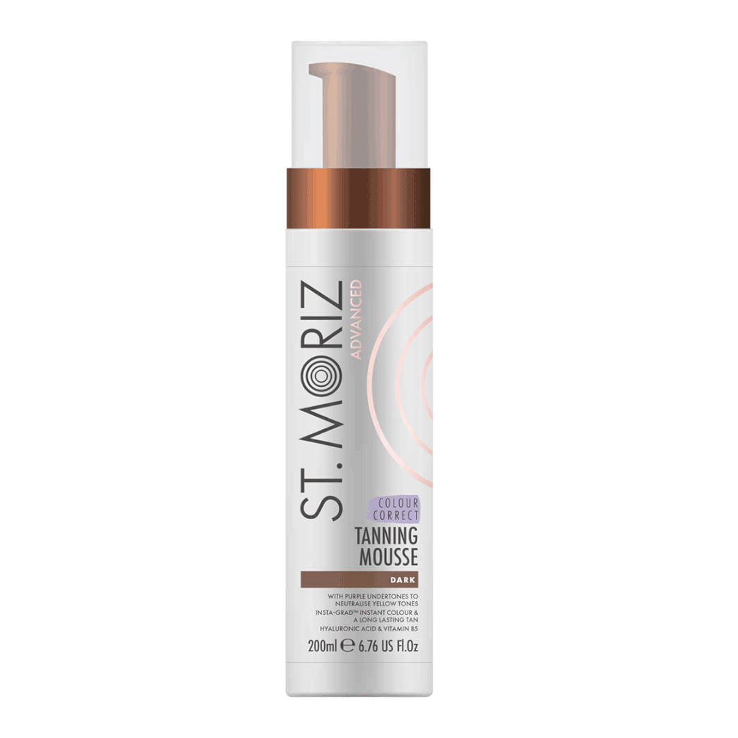 St. Moriz Samoopalająca, korygująca kolor pianka o ciemnym odcieniu, 200ml