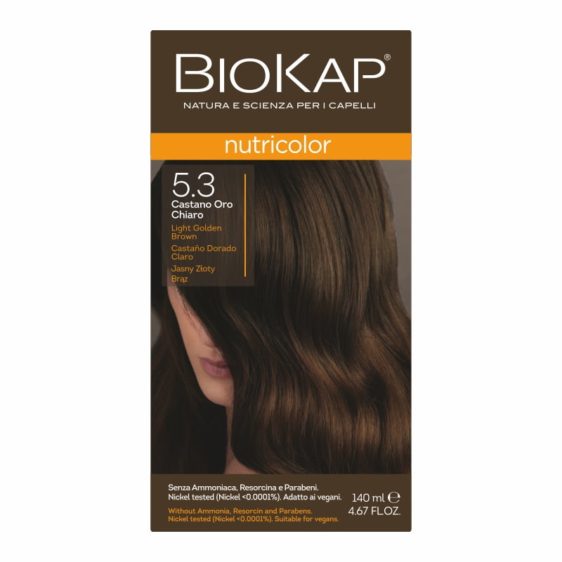 Farba Biokap Nutricolor, 5.3 Jasny Złoty Brąz