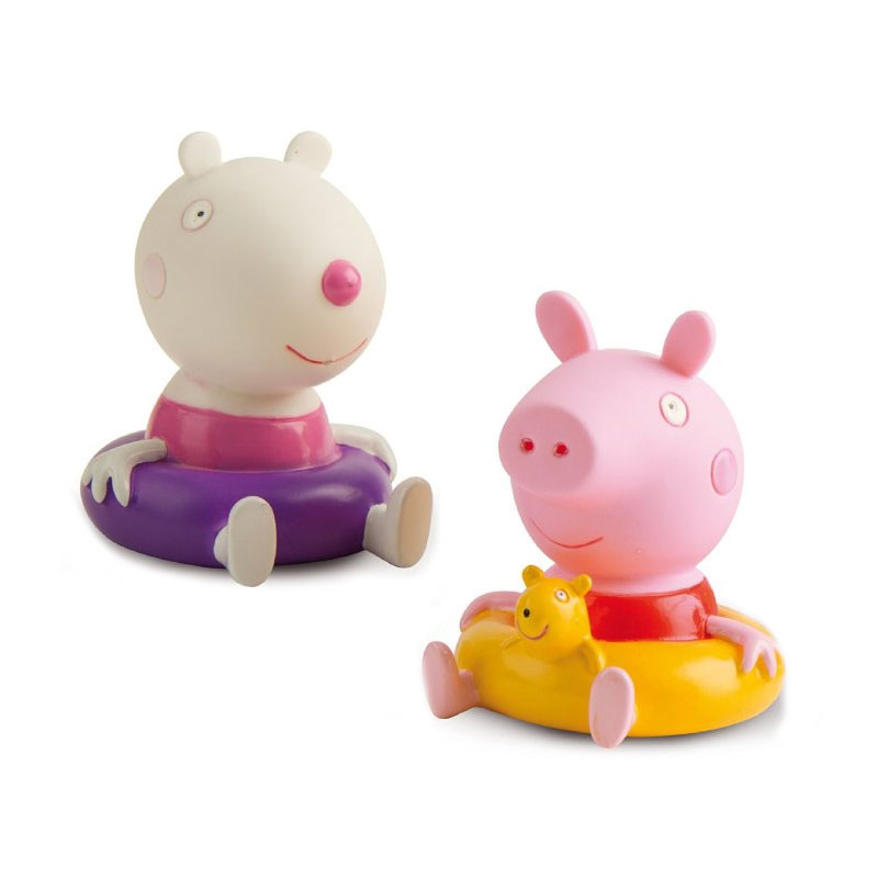 Świnka Peppa - Figurki do kąpieli Świnka Peppa i Suzy Sheep 360082