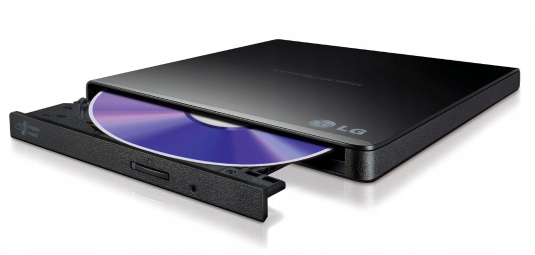 LG Nagrywarka DVD GP60NB60 zewnętrzna SLIM BOX HITACHI BLACK - Henryx24