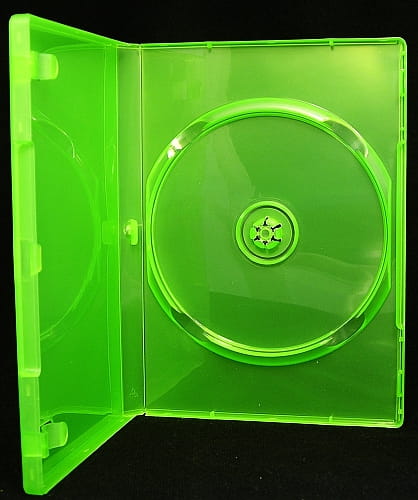 Pudełko 1xDVD Zielone 14mm XBOX360 PL - Henryx24