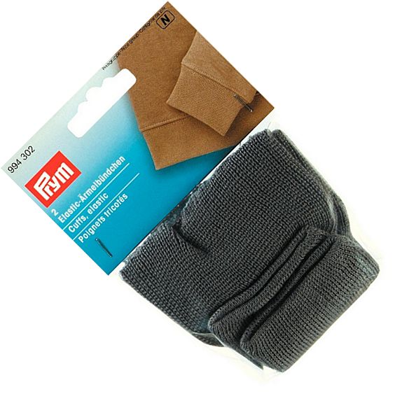 elastyczny ściągacz do mankietów popielaty PRYM 994302 .