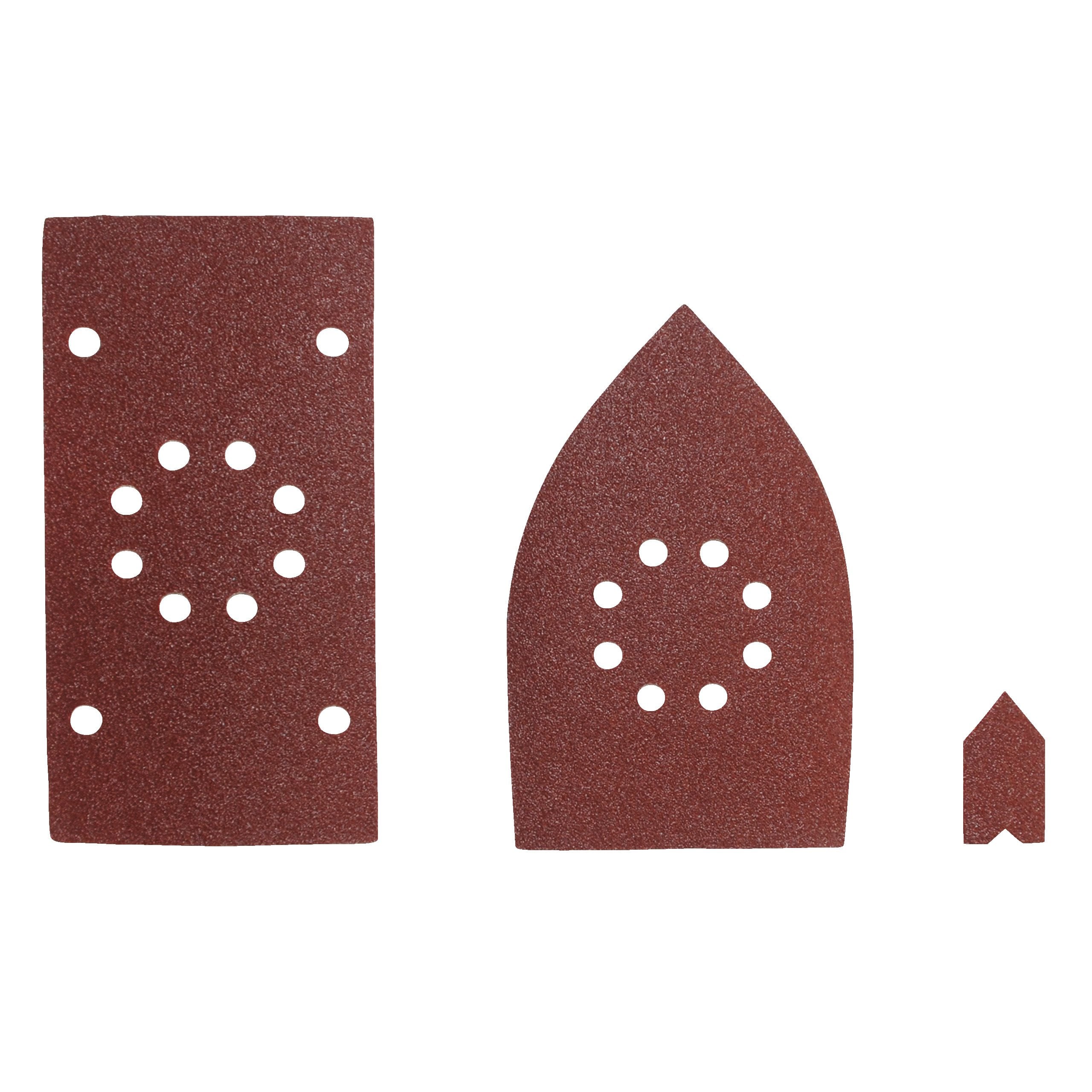 Zestaw papierów ściernych 30 sztukowy