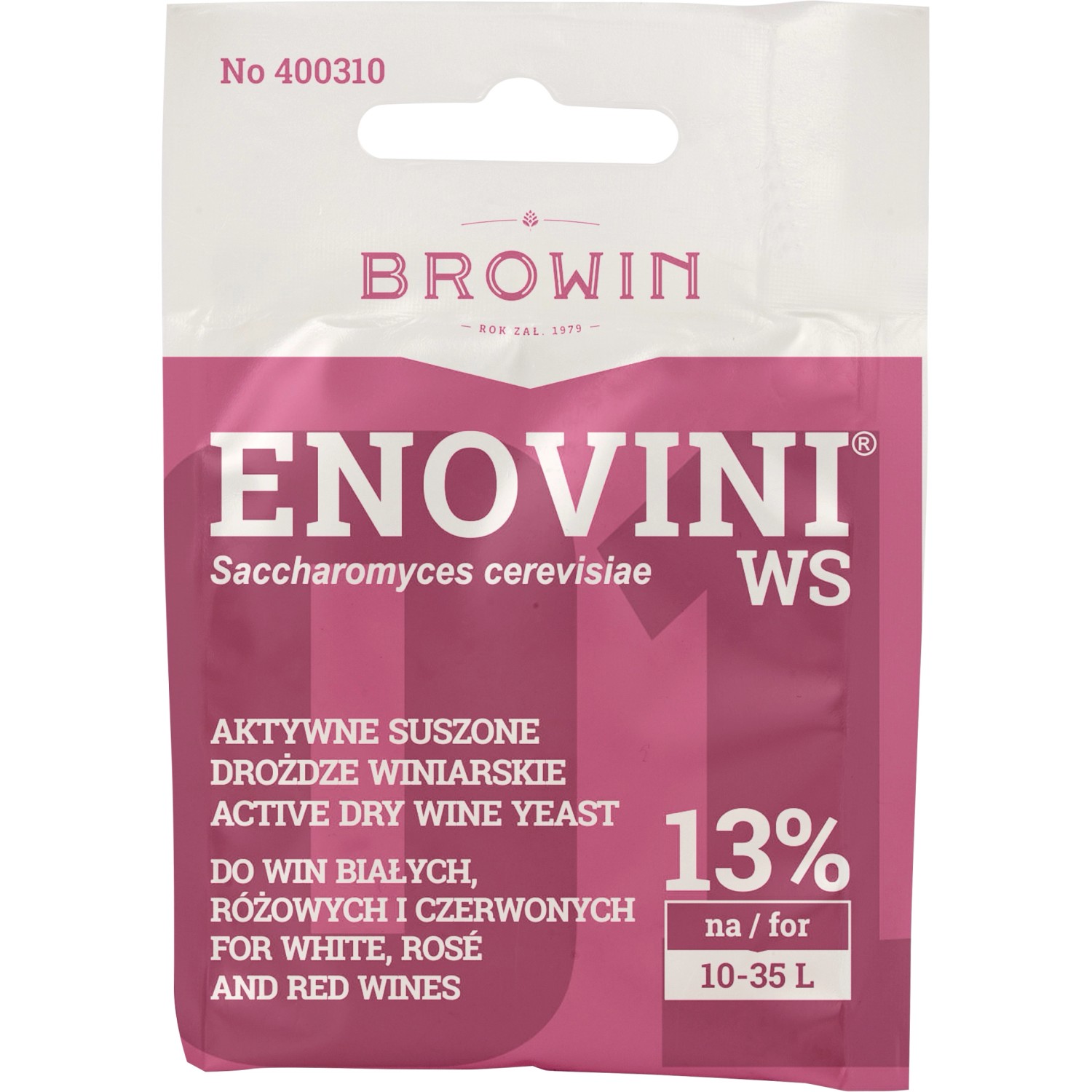 Drożdże Enovini WS do win stołowych - 7 g