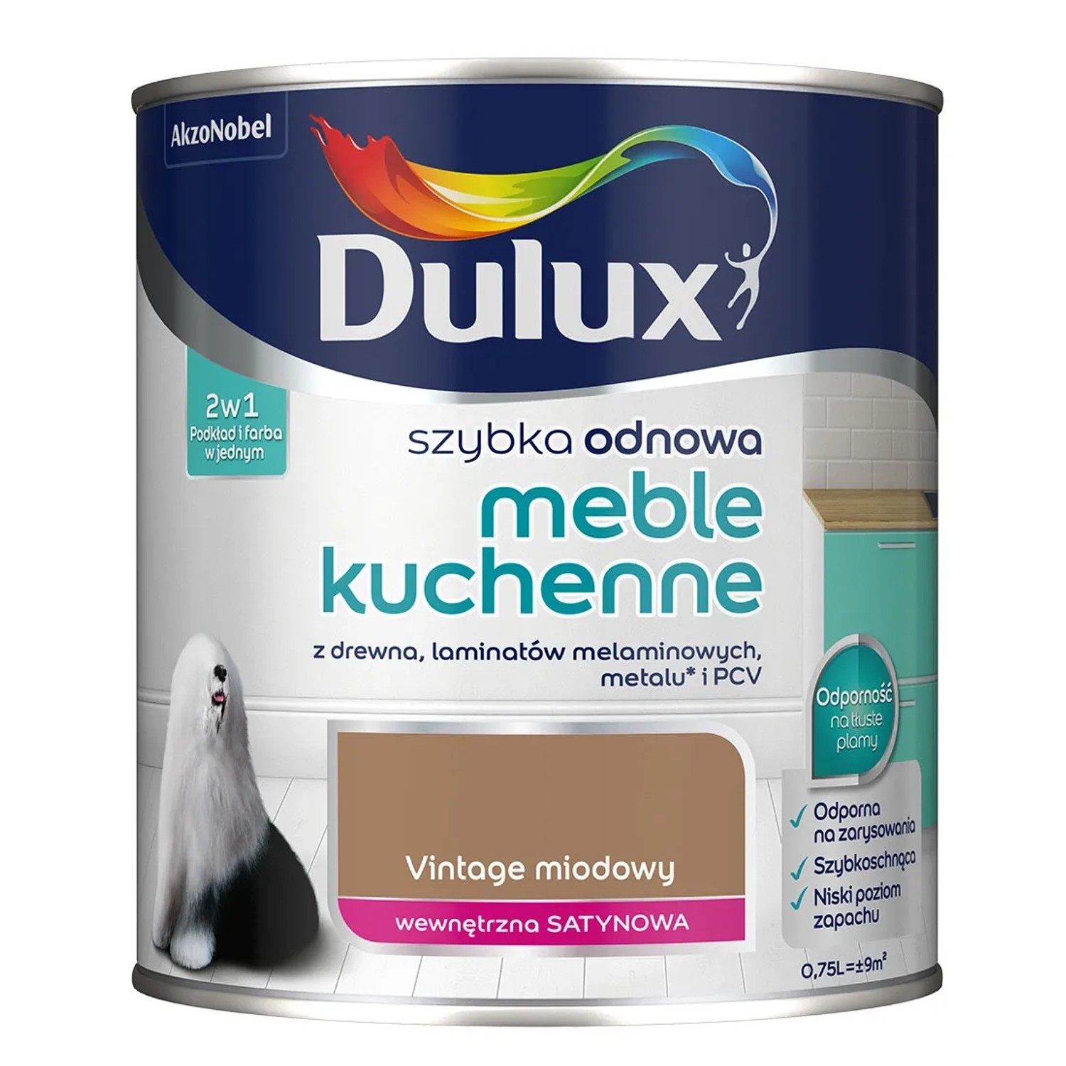 Dulux Szybka Odnowa Meble kuchenne vintage miodowy 750 ml