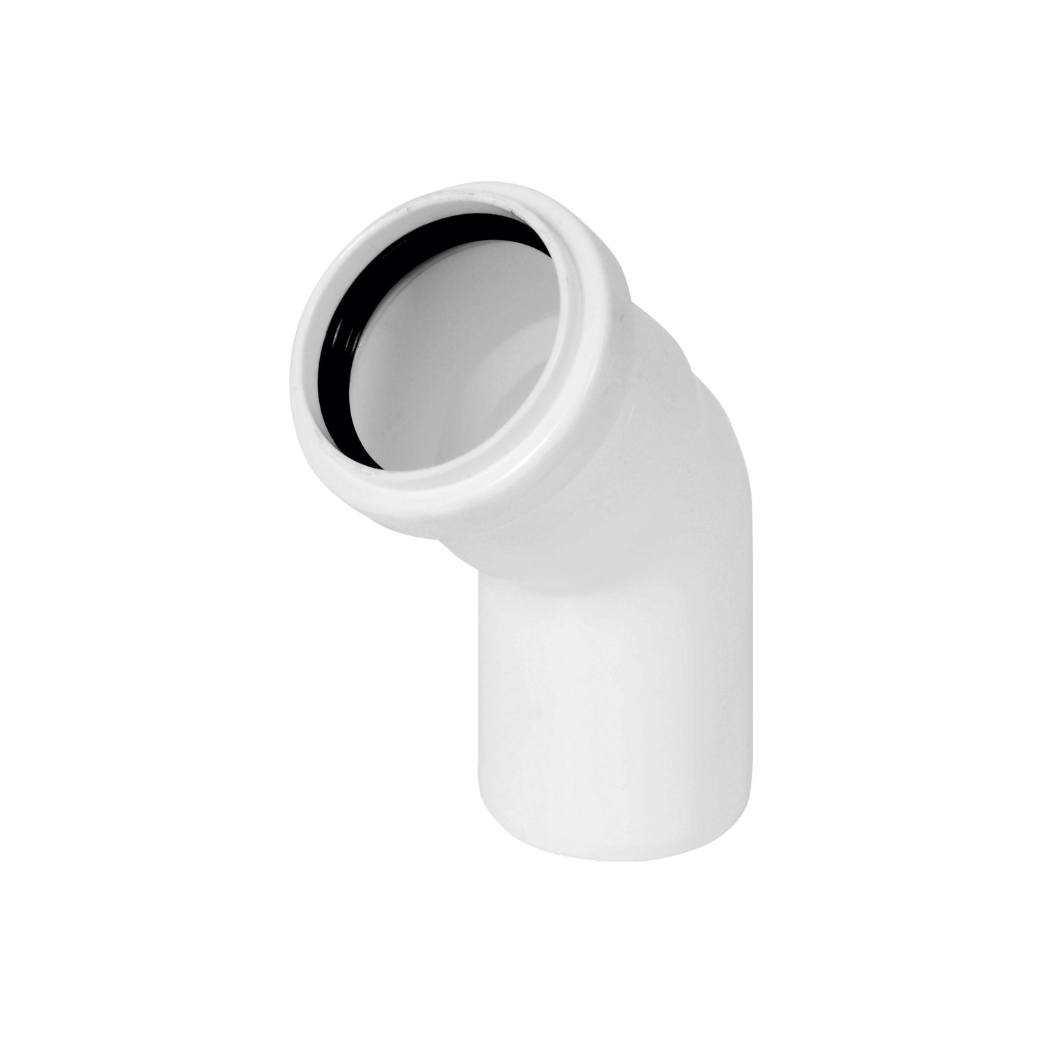 Tycner Kolano kanalizacyjne 50/30 białe