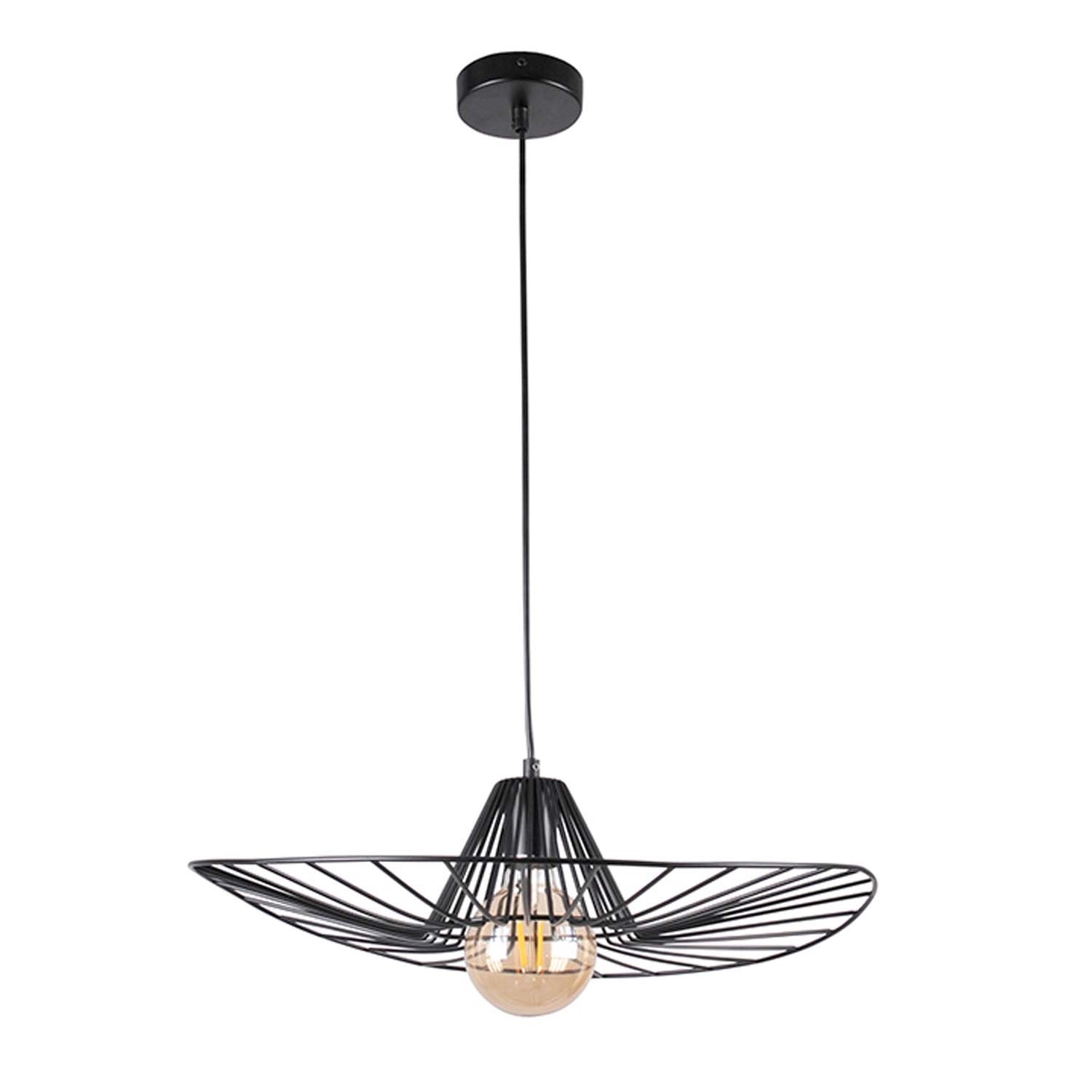 Goldlux Lampa wisząca ABANO 1xE27 max. 20W LED czarna