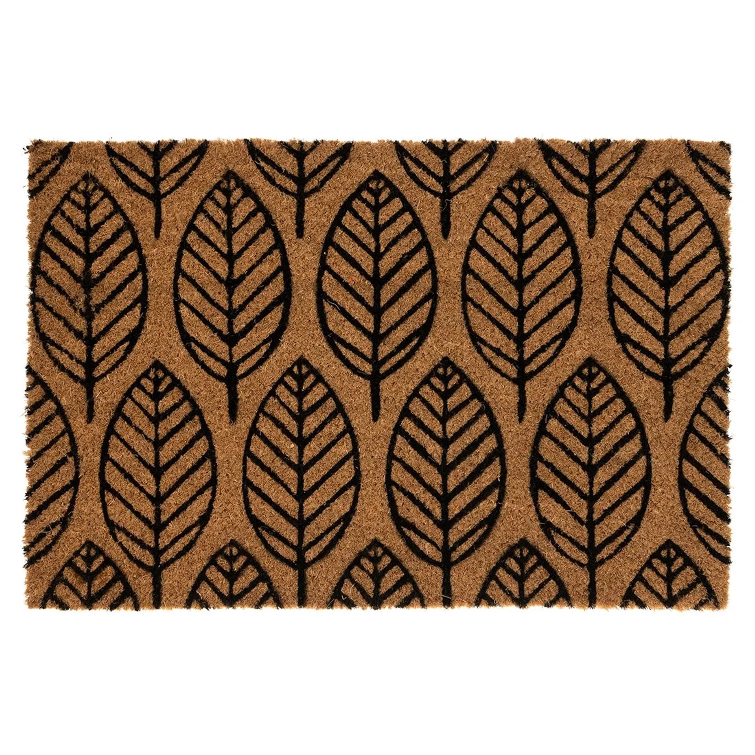 Indavo Wycieraczka kokosowa COULEUR 40 x 60 cm listki