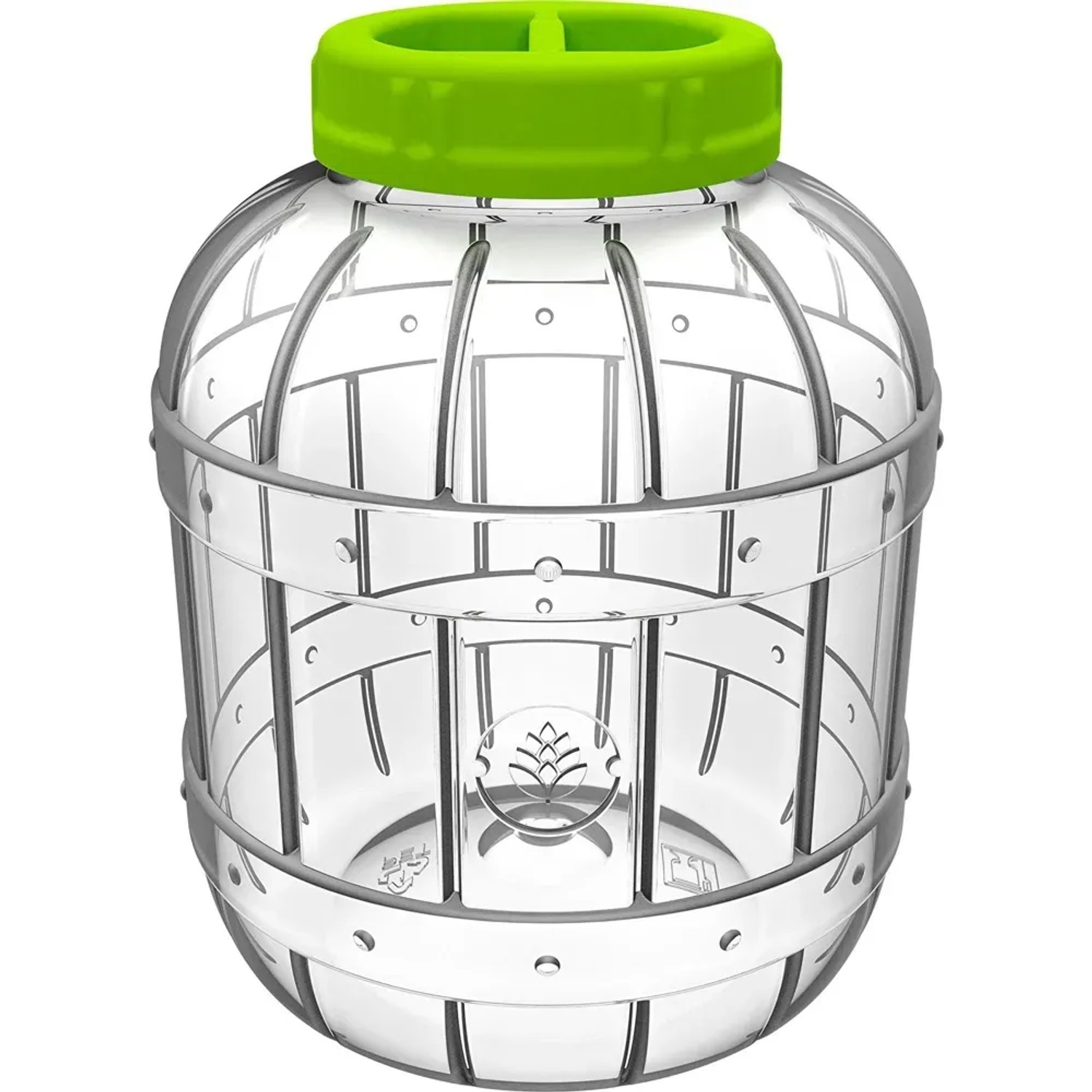 Słoik PET wielofunkcyjny - 5 l