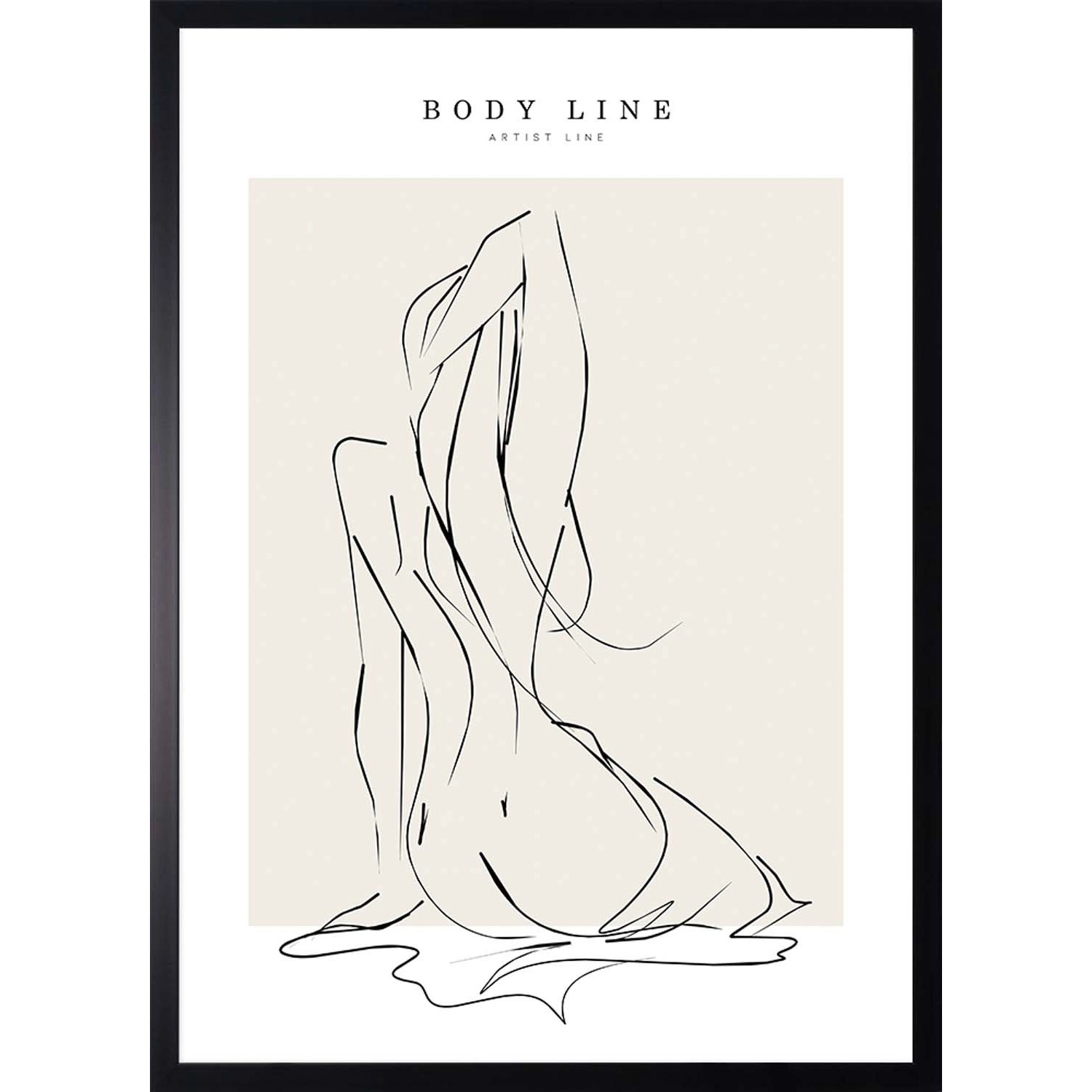 ARS LONGA Obraz WOMAN BODY LINE no.2 53 x 73 cm