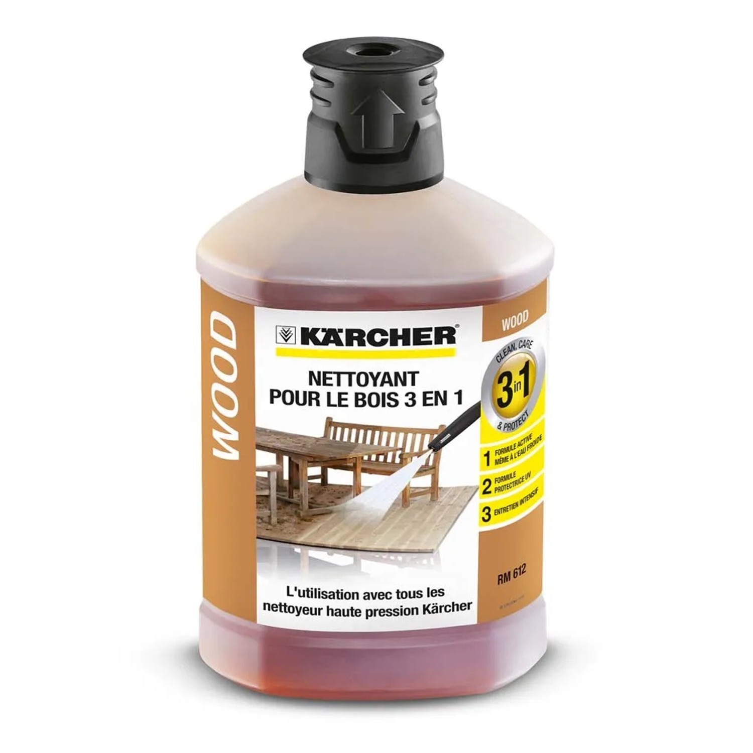 Kärcher Środek do czyszczenia drewna 3w1 1 l