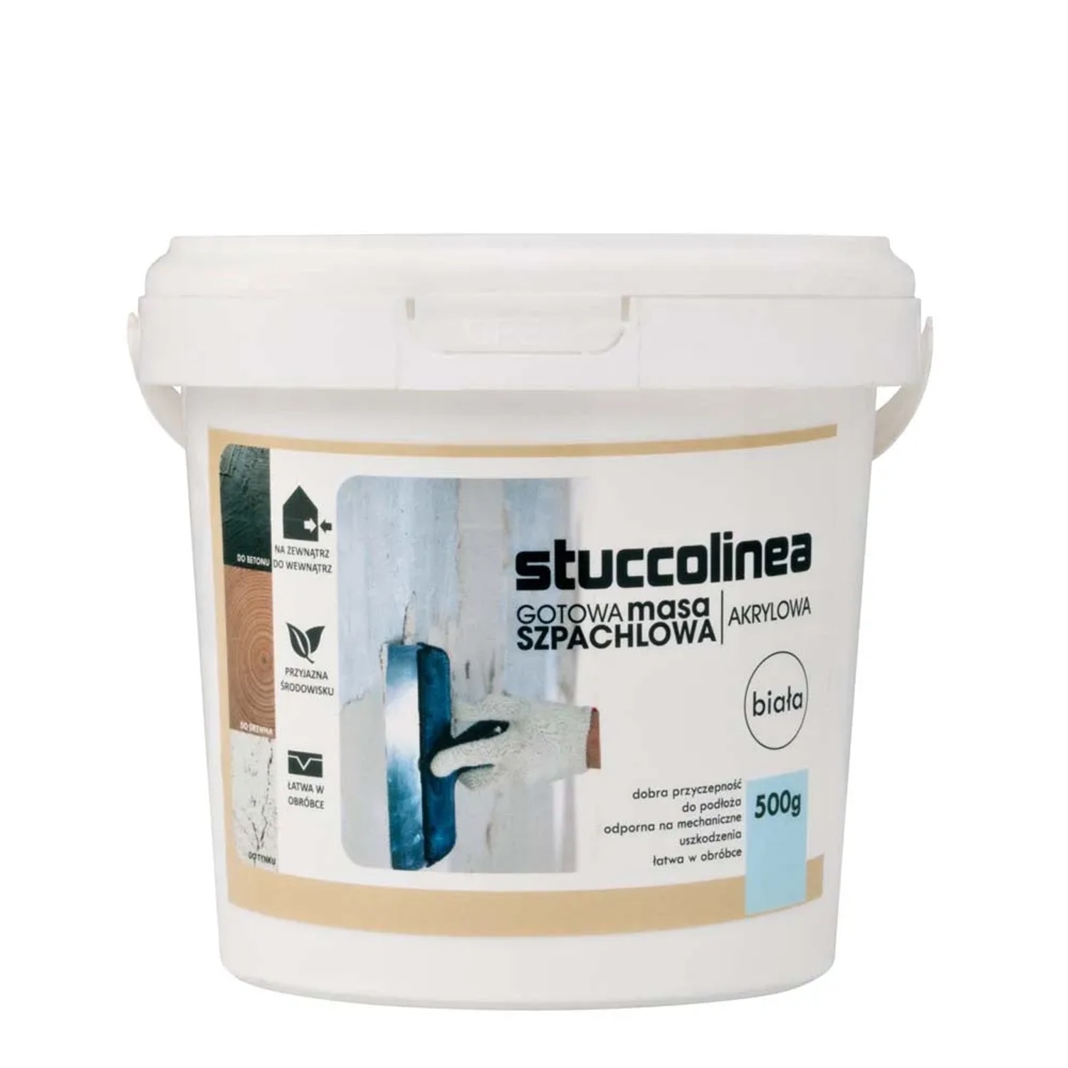 Szpachlówka akrylowa budowlana Stuccolinea 500 g