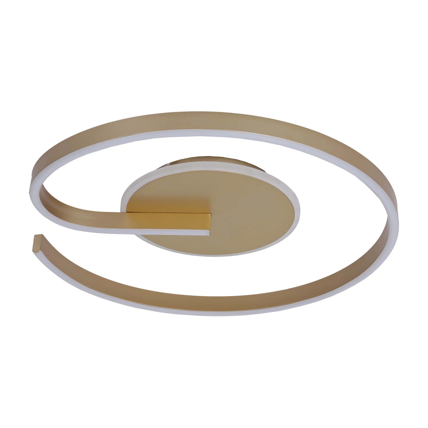 MiLAGRO Lampa sufitowa LED LORENZO 22W 4000K 1180lm śr. 50cm złota