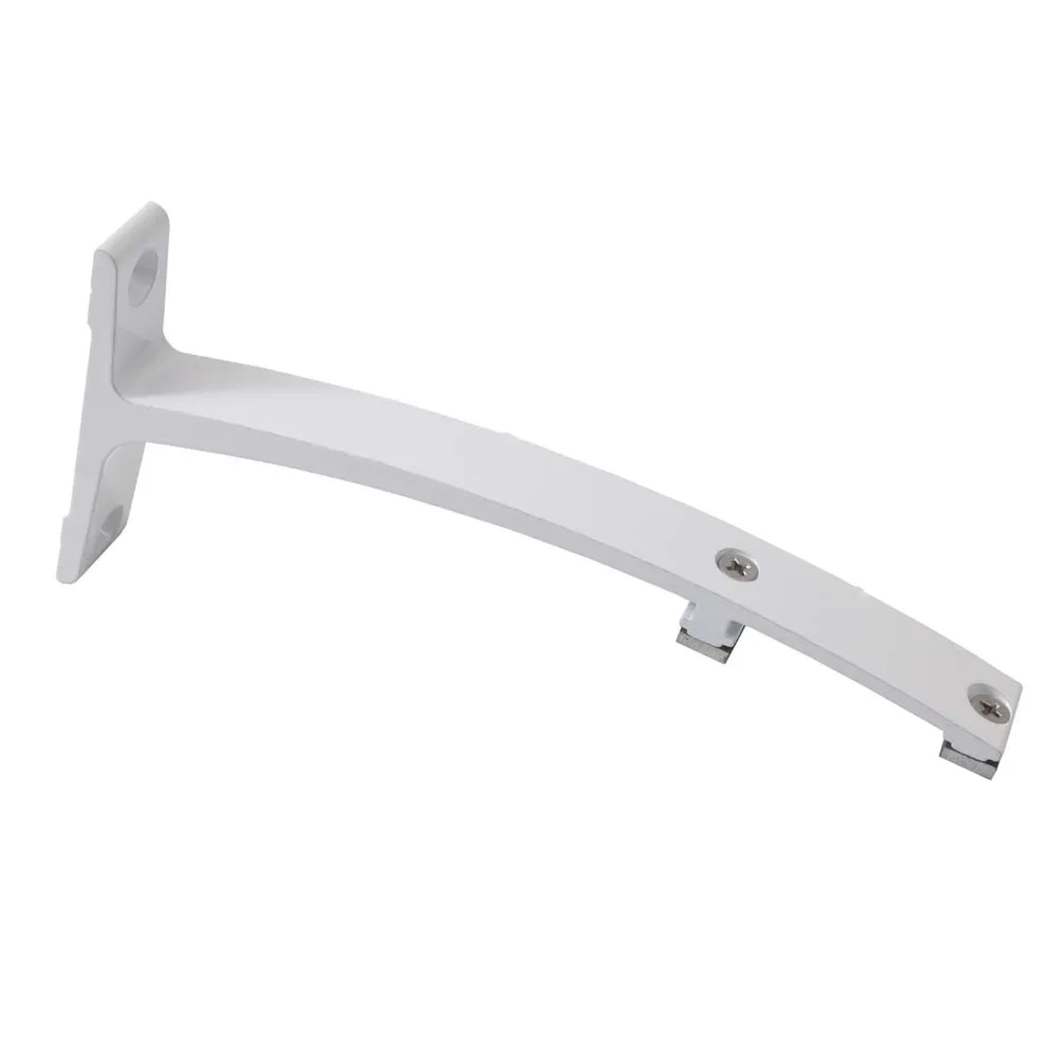 Kowalski Wspornik podwójny aluminiowy biały 18 cm